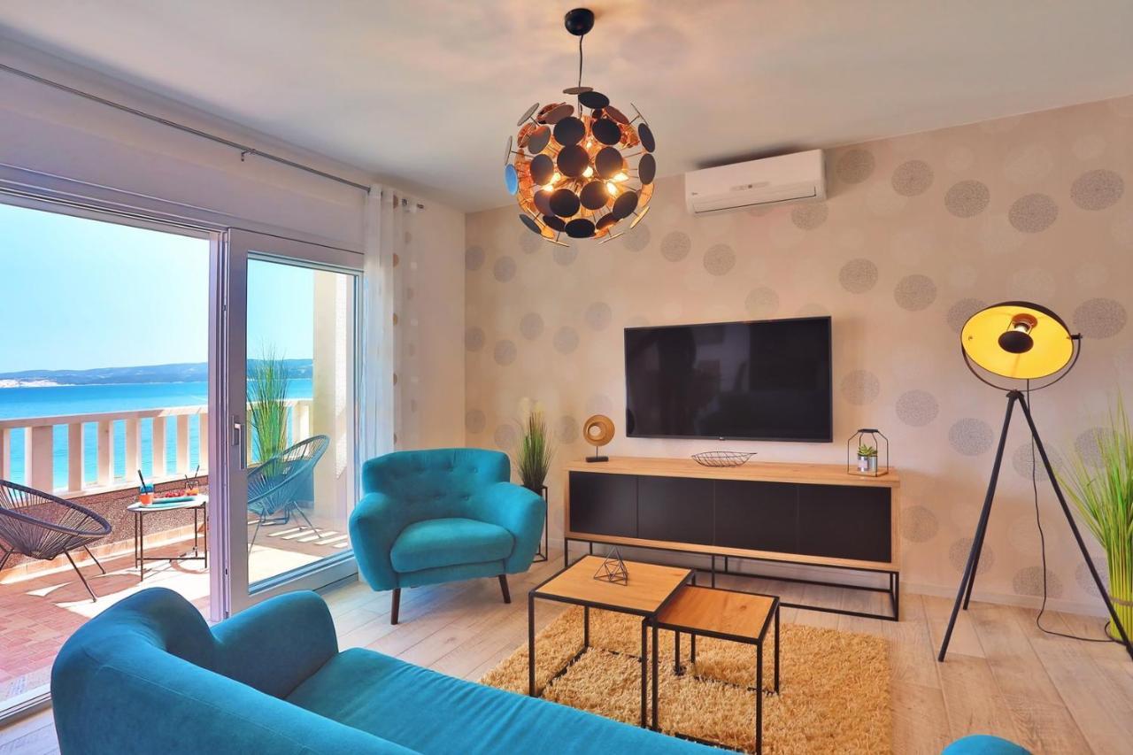 Villa Matan - Only 200M From The Sandy Beaches, Private 28M2 Pool Omiš Kültér fotó